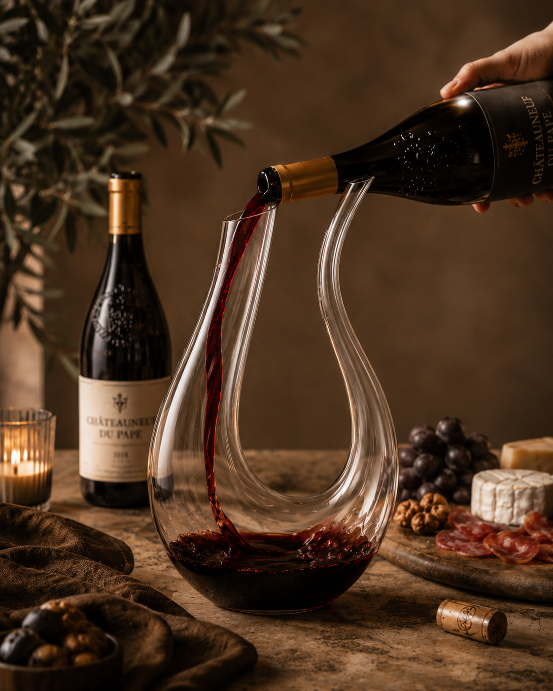 Swan Wine Decanter