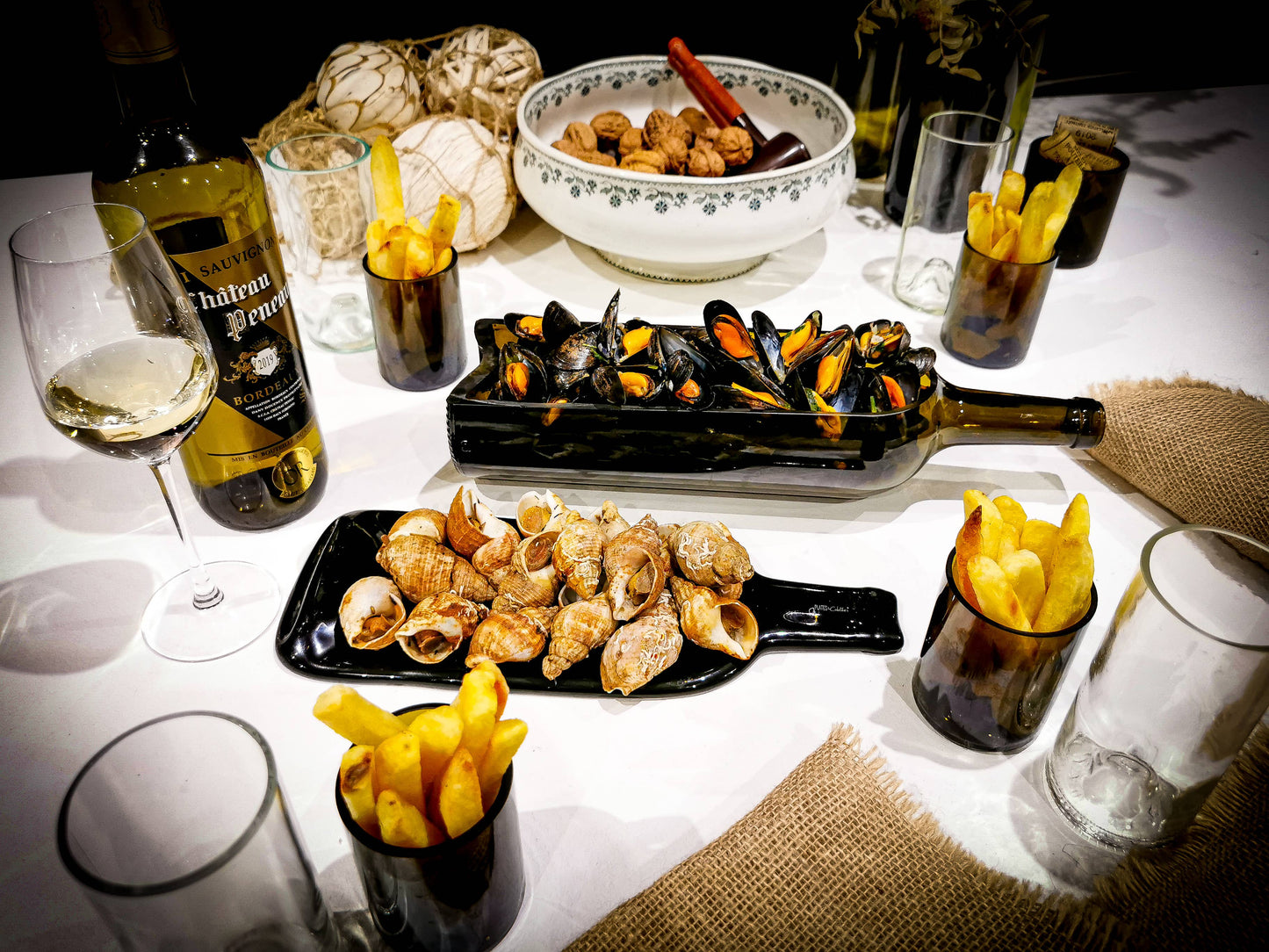 Bottle Serving Board