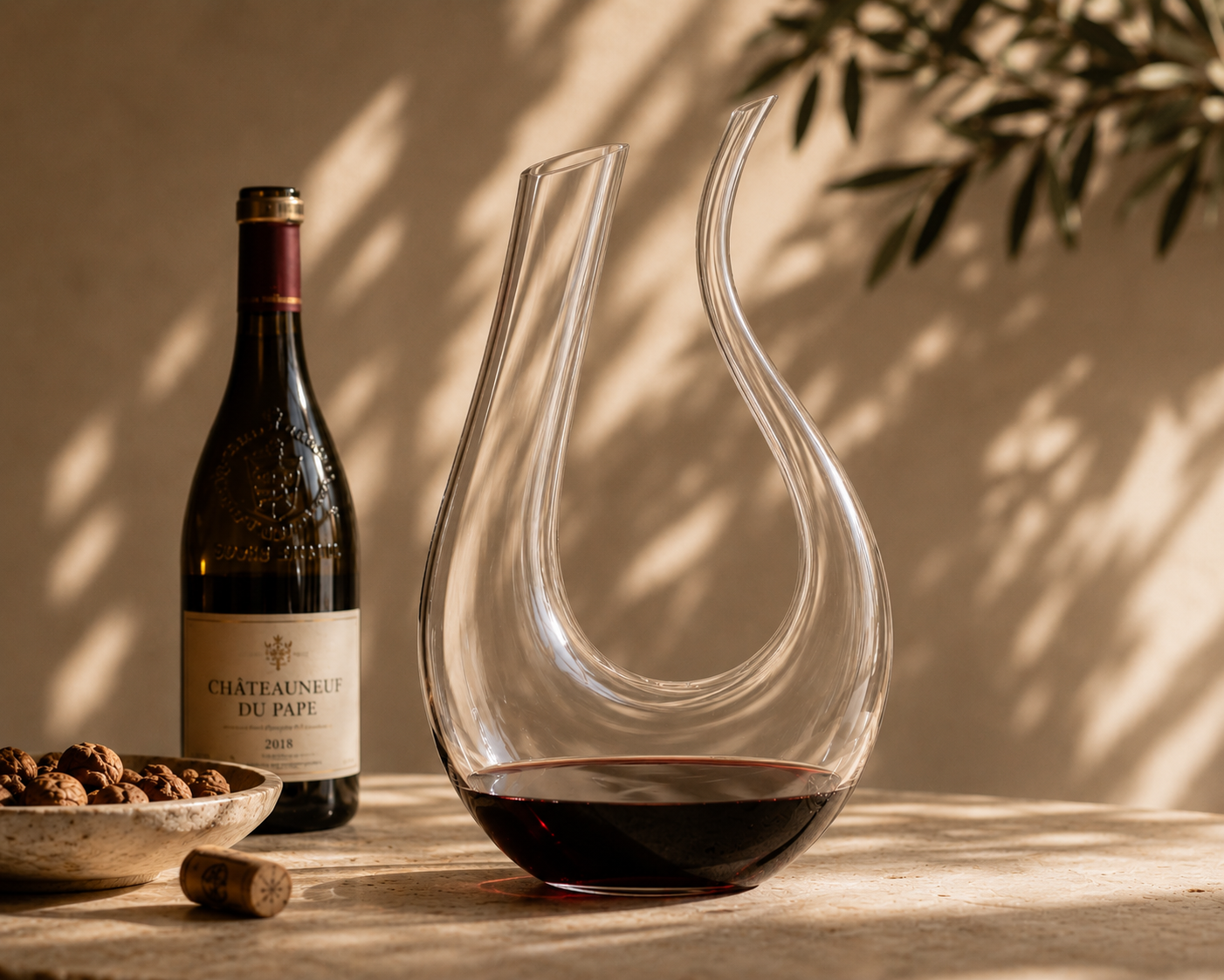 Swan Wine Decanter