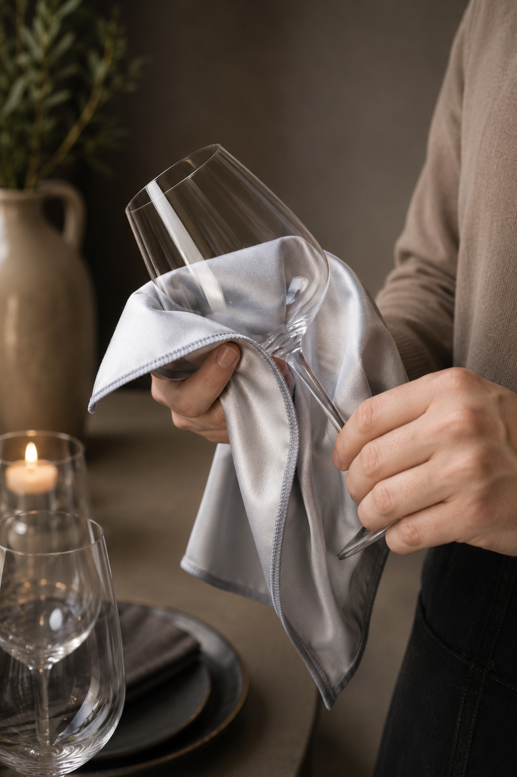 Premium Glass Polishing Cloth