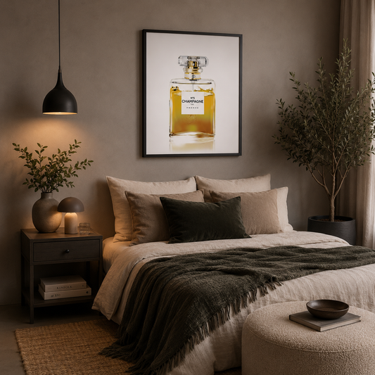 Champagne No.5 Framed Wall Art
